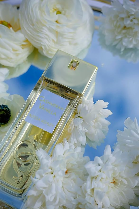 Alyssa Ashley Cashmeran Vanilla - Vanilla Perfume with White Amber, Patchouli, Salted Caramel, Musk - Elegant Perfumes for Women - 3.4 oz EDP Spray