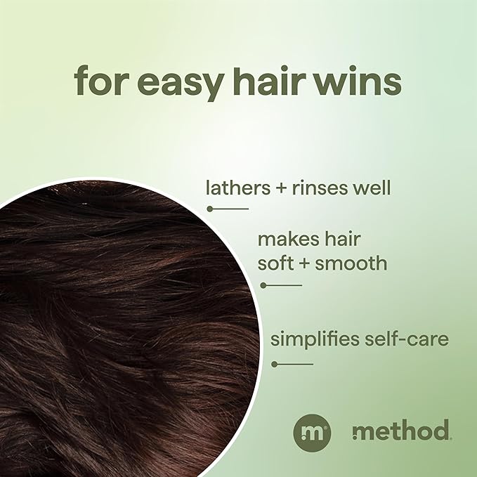 Method Men 2-in-1 Shampoo and Conditioner, Juniper + Sage - Cleans and Conditions in One Step with a Herbaceous Scent - Sulfate free, Paraben free, and Silicone Free - 14 Fl Oz, Pack of 1