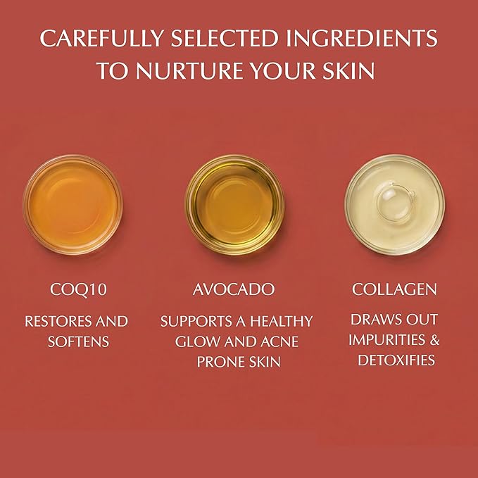 SpaScriptions Collagen Body Wash - Hydrating Gentle Cleansing Shower Gel with Anti-Aging CoQ10 and Moisturizing Avocado for Smooth Radiant Glowing Skin, Fresh Orchard Scent, Paraben Free, 33 fl oz