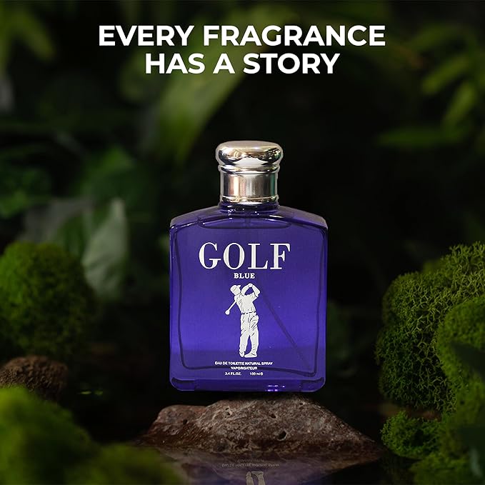 Men's Cologne Golf Set Wonderful Multi Scent Eau de Toilette Natural Spray Men's Perfume For all Day Used 100ML Each Bottle(4 PCS)