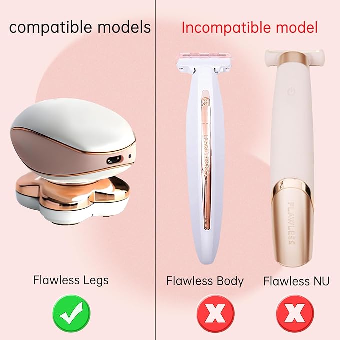 LIANSUM USB Cable Finishing Touch Flawless Legs Charger Cord, Only Compatible with Flawless Legs Shaver Hair Remover Women Electric Trimmer, (NOT for Flawless Body Razor and Flawless Nu Razor)