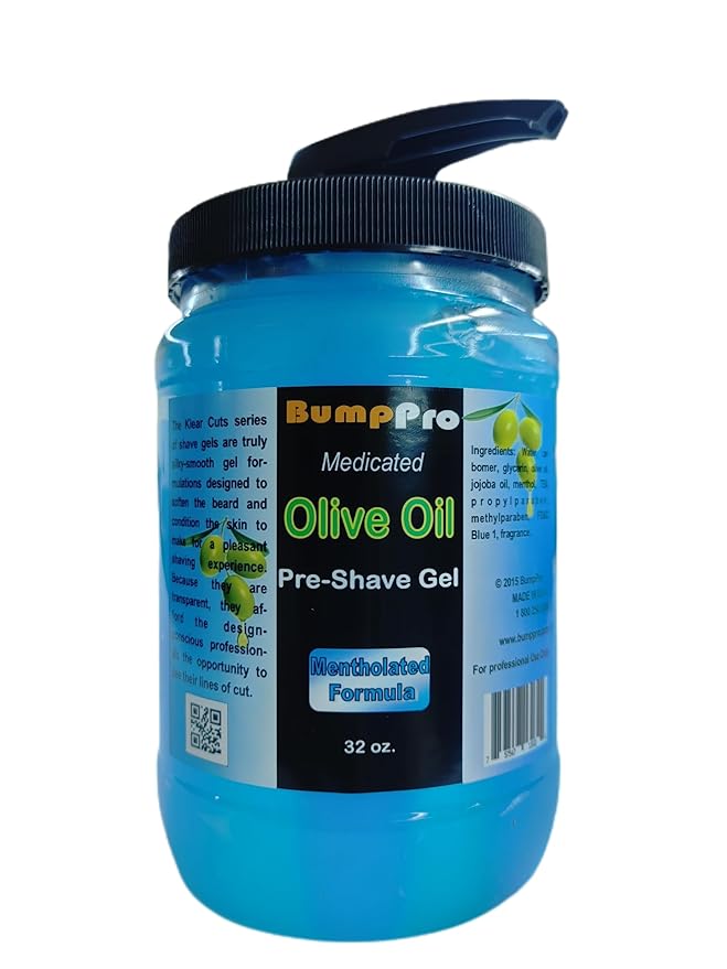 BumpPro Mentholated Shave Gel -32 oz