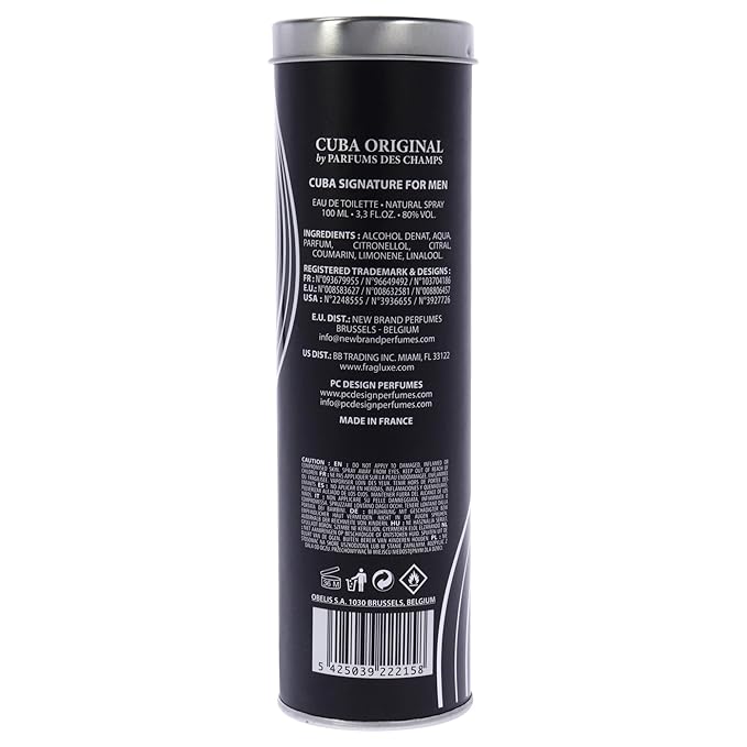 Cuba Signature by Cuba for Men - 3.3oz EDT Spray