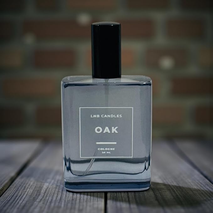 OAK Men’s Cologne – Clean Ingredients & Essential Oils – Fresh Woodsy Cedar Oak Scent – Long-Lasting Masculine Fragrance – Made in USA Long-Lasting Eau de Toilette