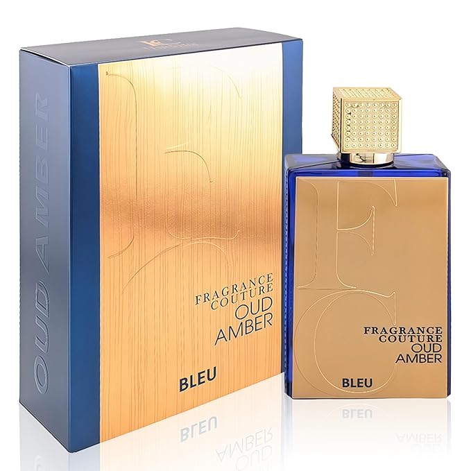 Men/Women Cologne Oud Amber Blue Unisex Perfume 100ml Eau de Parfum - Bold Spicy Amber,Bergamot&Melon Scent for Women & Men Daily Use