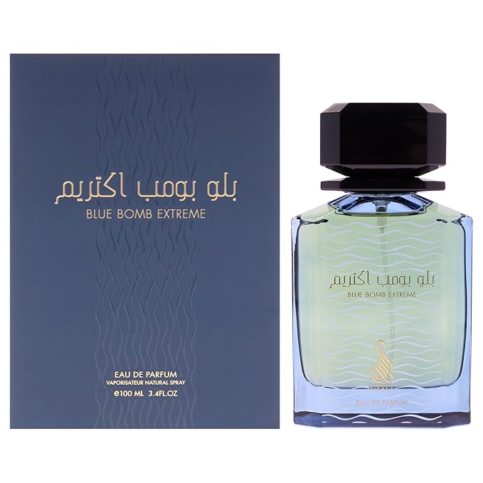 Blue Bomb Extreme by Risala for Unisex - 3.4 oz EDP Spray
