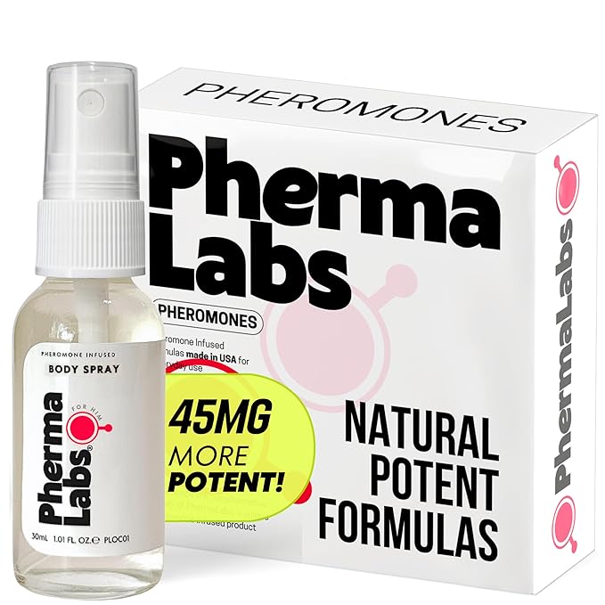 Pheromone Body Spray for Men, Energizing Scent, 1 oz (Original Scent [45MG])