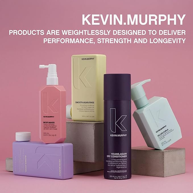 KEVIN.MURPHY YOUNG.AGAIN.WASH - Moisturising Anti-Ageing Shampoo - For Ageing, Damaged & Brittle Hair - Hair Repair - Amino Acids & Lotus Flower Extract - Sulphate & Paraben Free - 250 mL / 8.4 fl oz