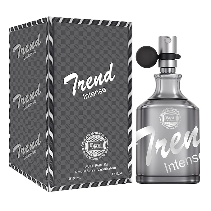 Hybrid & Company Trend Intense Eau De Parfum For Men Vaporisateur Natural Spray 3.4 Fl Oz