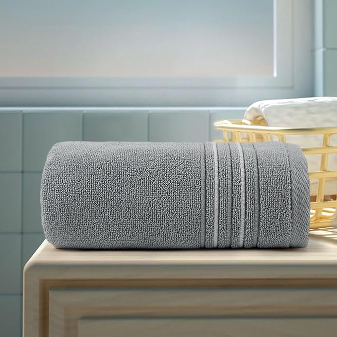 Microfiber Face Towels, Soft, Absorbent & Quick-Dry 30x14 Inch Cloths for Bathroom, Gym, Spa, Hotel