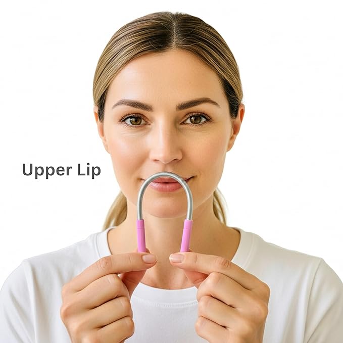 Bellabe Facial Hair Remover for Women, Made in USA, Spring Hair Remover for Face and Chin, Gentle Spring Facial Hair Remover Tool for Facial Hair Removal, Chin Hair Remover for Women Face