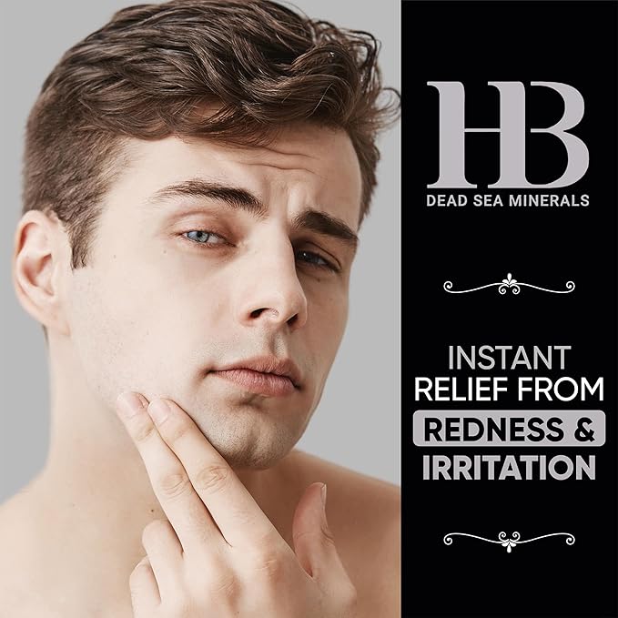 HB After Shave Balm for Men Moisturizer - After Shave Lotion for Men A, & E Plus Aloe Vera and Natural Botanical Extracts Soothes 150ml