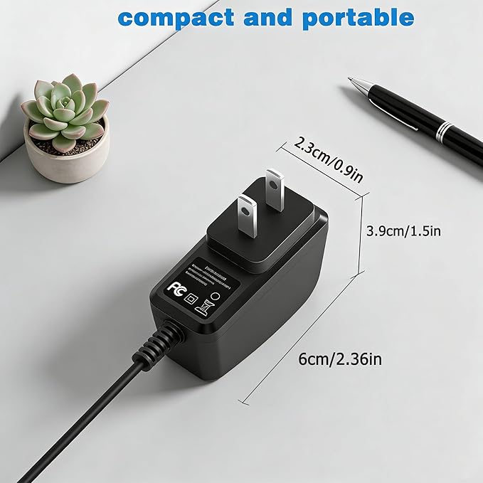 LIANSUM Replacement Charger Compatible with Wahl 9649 Hair Clipper, Compatible with Wahl 9649 9649P Color Pro Cordless Trimmer Power Cord