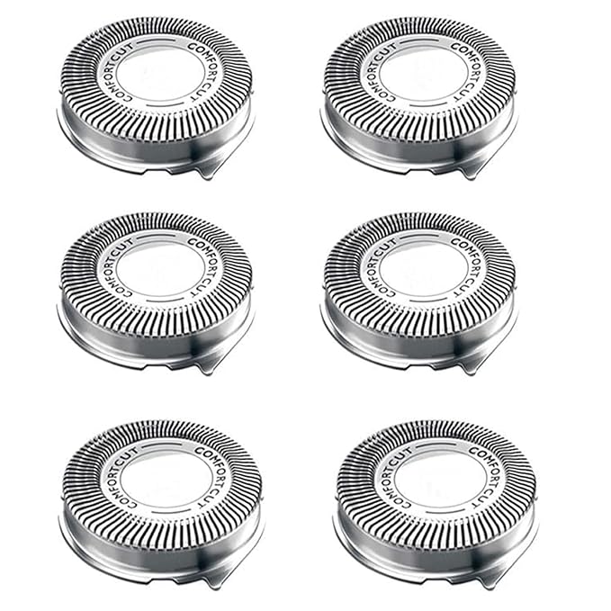 6pack Upgrade HQ8 Replacement Blade for Philipss Norelcos S3000 Replacement Razor Blades Aquatec Shavers Electric Razor Blades Compatible with Shavers AT810 AT880 PT720 AT815 HQ8505