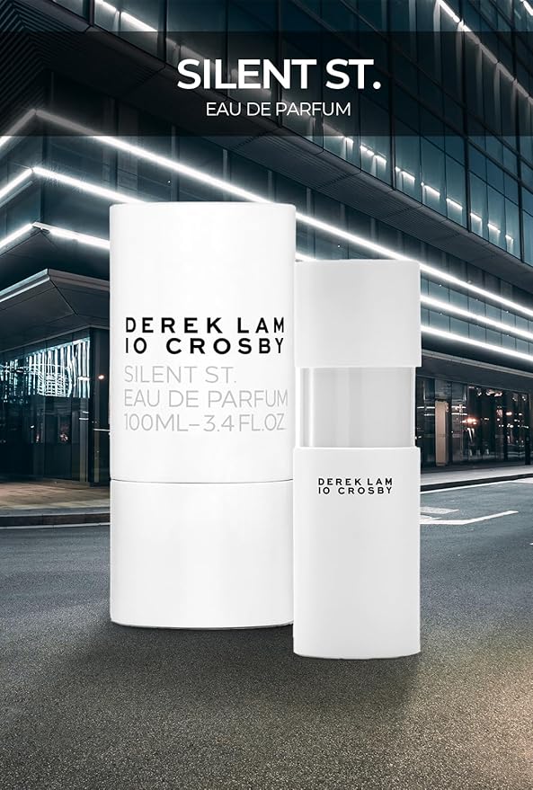 Derek Lam 10 Crosby - Silent St - 3.4 Oz Eau De Parfum - A Floral White Musk Fragrance Mist For Women - Perfume Spray With Light, Powdery, Clean Notes