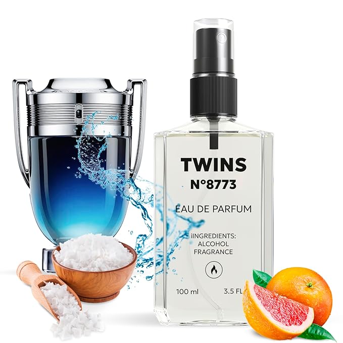 TWINS Impression of Invitus Legend | Perfume for Men Eau de Parfum | No.8773 | 3.4 Fl Oz / 100 ml