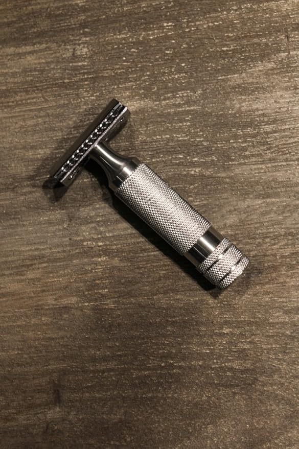 West Coast Shaving Classic Collection Razor 110S, Stainless Steel (Silver, Closed Comb)