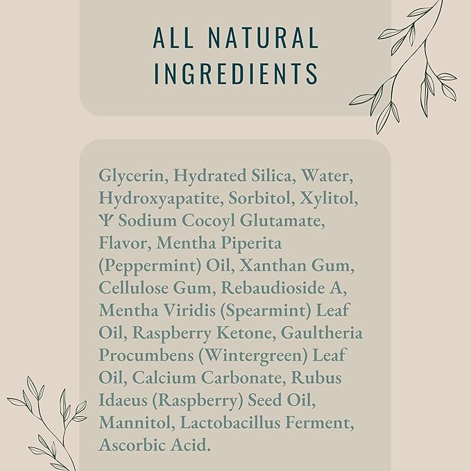 pH Balancing Toothpaste | Natural Strawberry Flavor | Fluoride-Free | SLS-Free | Gentle Whitening | Supports Healthy Oral Microbiome | 3 oz