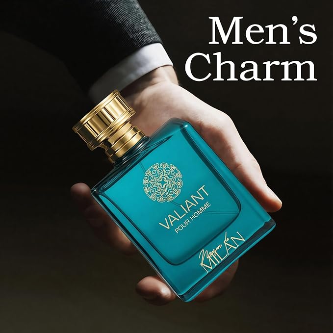 VALIANT, Men's Fragrance, Long Lasting EDP, Classic Elegant Scent for Formal and Evening Wear, Premium Perfume for Daily Use, 3.4 Fl Oz