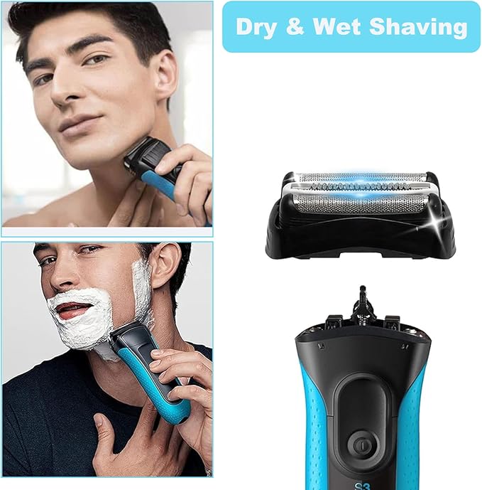 Series 3 21B Replacement Shaver Head, Compatible with S3 Razors 3040s, 300s, 310s, 320s, 3050cc, 360s, 370cc, 3090cc