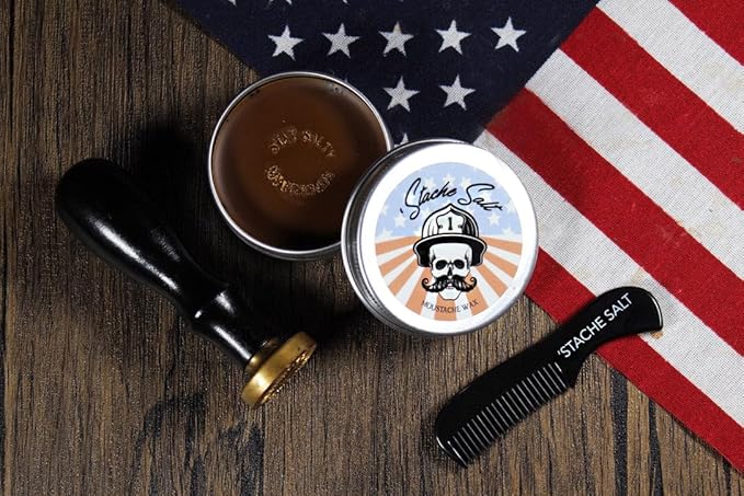 'Stache Salt Mustache Wax - Leatherhead Medium Hold