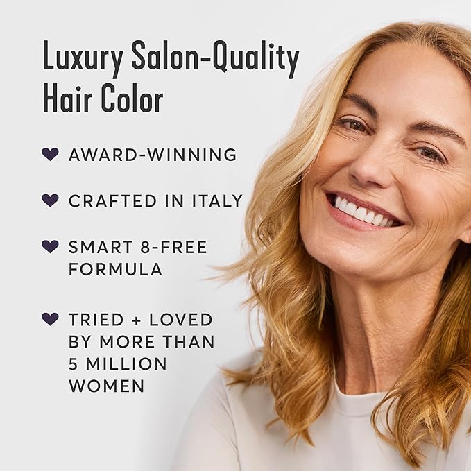 Madison Reed Radiant Hair Color Kit - 9NA Medium Cool Blonde with Ash Undertones (Pisa Blonde), Dimensional Gray Hair Blending Permanent Hair Dye, PPD-Free & Ammonia-Free, 1 Pack