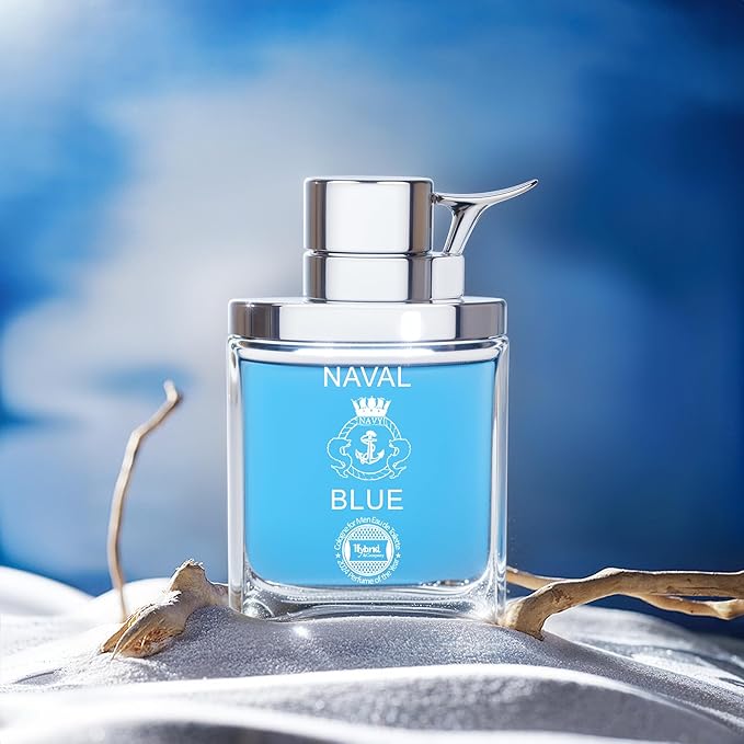 Hybrid & Company Naval blue For Men Eau De Toilette Vaporisateur Natural Spray 3.4 Fl Oz