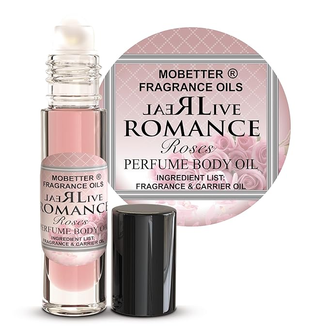 MOBETTER FRAGRANCE OILS Real Live Romance Roses Women Perfume Body Oil