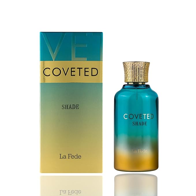 Khadlaj La Fede Coveted Shades Eau de Parfum Spray for Unisex, 3.4 Ounce / 100ml