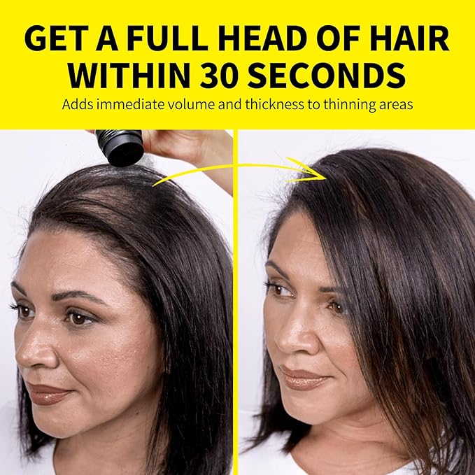 SEVICH Hair Fibers 2 Pack (2 x 100g) - Hair Building Fibers for Thinning Hair,Instant Thickening & Volumizing Powder for Men & Women, Value Bundle for Long-Lasting Use,Black