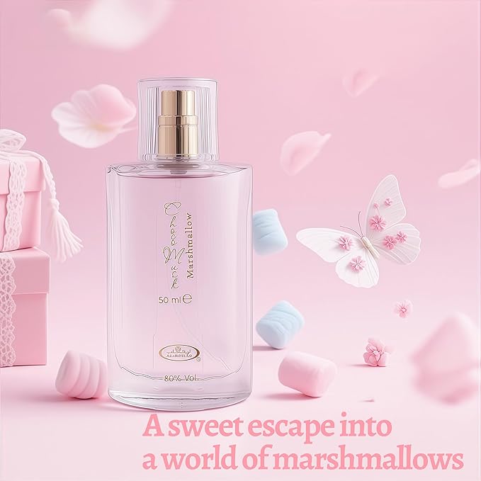 Marshmallow Women’s Cologne - Fresh & Fruity with Eau De Toilette a Hint of Sophistication,Long-Lasting Scent Perfume for Women Elegant Bottle 3.4 Fl Oz Fragrance for Refined Occasions