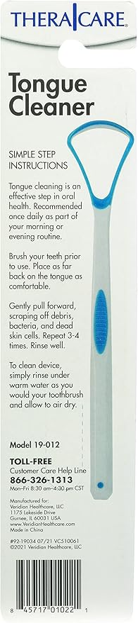 Thera|Care Tongue Cleaner | Fresh Breath & Complete Oral Hygiene