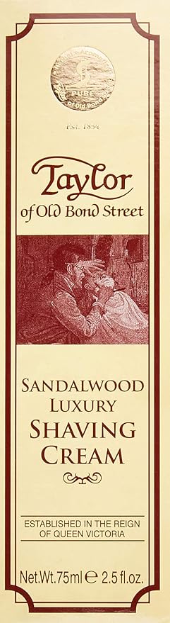 Taylor Of Old Bond Street Shaving Cream Sandalwood, 2.5-Ounce