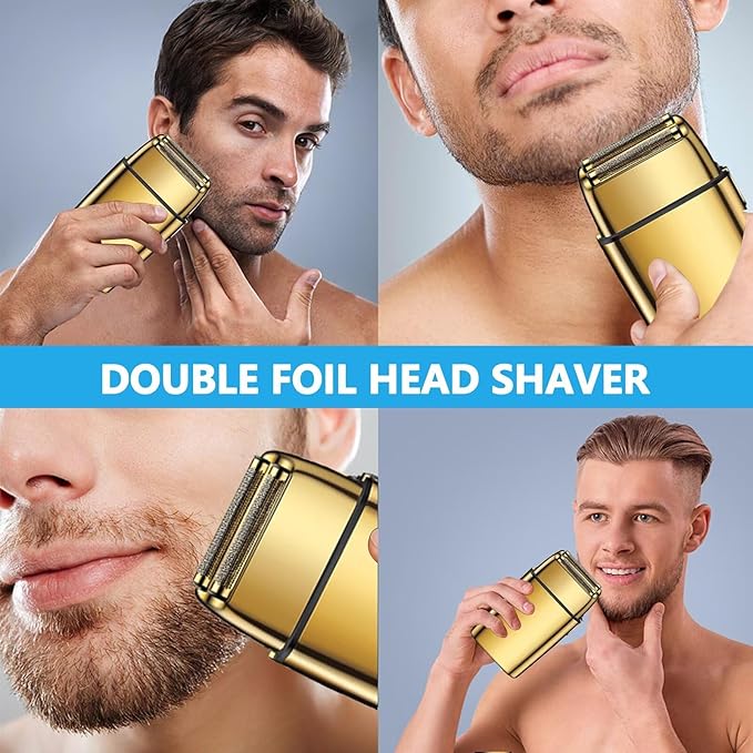 New DEARCOOL Electric Men Shaver Replacement Foil & Cutters Suitable for BaBylis-PRO Metal-FX FXFS2 Foil Shaver