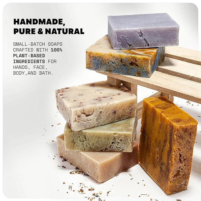 ILS Soap Co.– All-Natural Soap bar for Men & Women – Cold Process, Handmade in the USA
