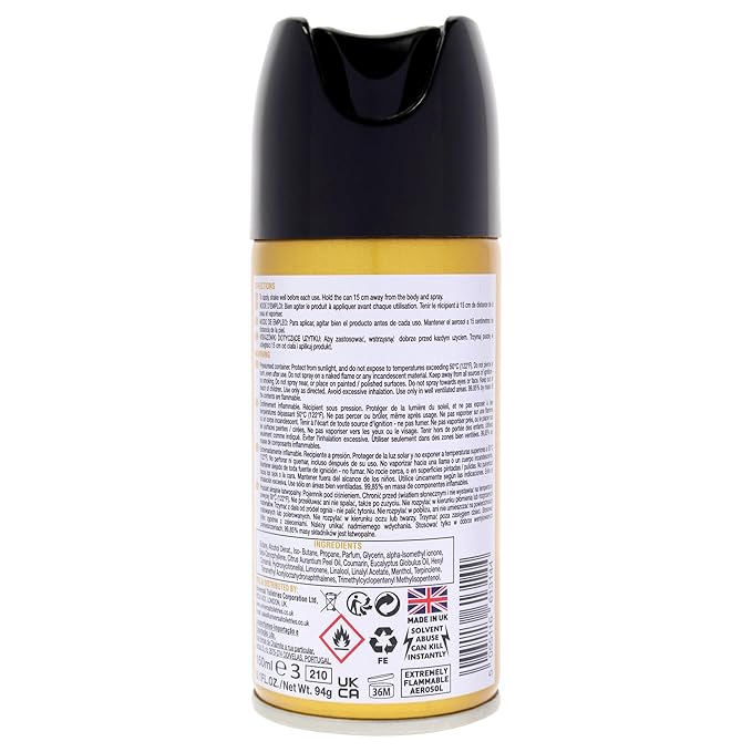 Body Spray - Platinum by Insignia for Men - 5.1 Body Spray