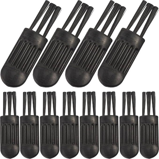 Abaodam 100pcs Electric Shaver Cleaning Brush Set Multipurpose Plastic Razor Cleaner Hair Clipper Cleaner Tool for Men's Grooming and Shave Maintenance