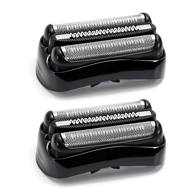 21B Shaver Blades for Braun Series 3 Replacement Head&for Braun s3 Wet and Dry Replacement Head, 21B Foil and Cutter Compatible with Braun Series 3 Electric Razors 300s,310s,3010s,3040s,5409,340s-4