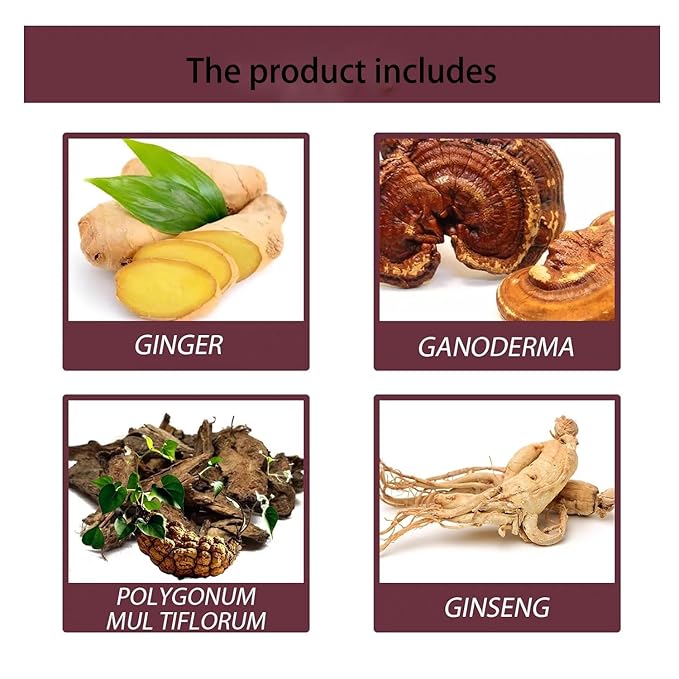Herbal GrayHair Spra, Hair Darkening Conditioner Spra, Herbal Darkening Spra，Hair Color Spra for Gray Hair Coverage, Gray Hair Sprat-100ML (3pcs)