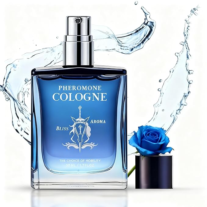 Pheromone Cologne for Men, 1.7fl.Oz Cologne for Men, Long-Lasting Scent, Day or Night Casual Scent, Gift for Him