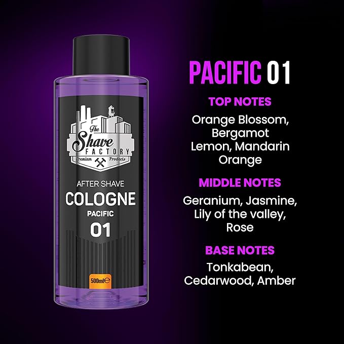 the shave factory After Shave Cologne Series - Cologne for Men, Aftershave for Men