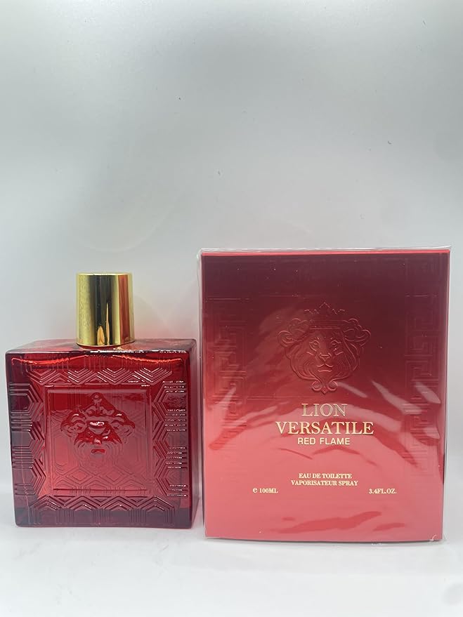 EBC-Collection, VERSATILE RED FLAME Perfume for Men, 3.4oz/100ml