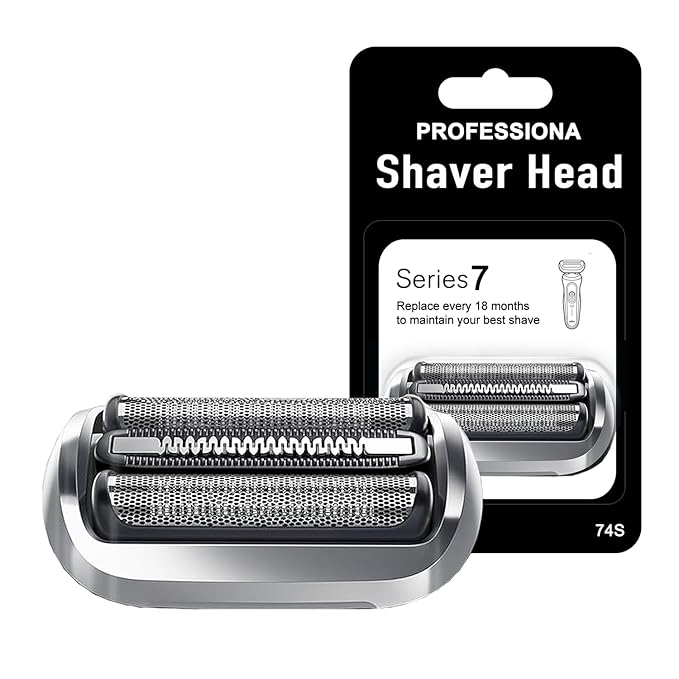 74S Series 7 Braun Electric Shaver Replacement Head Compatible with braun series 7 7120s, 7125s, 7127cs, 7171cc, 7175cc, 7185cc and 7189cc