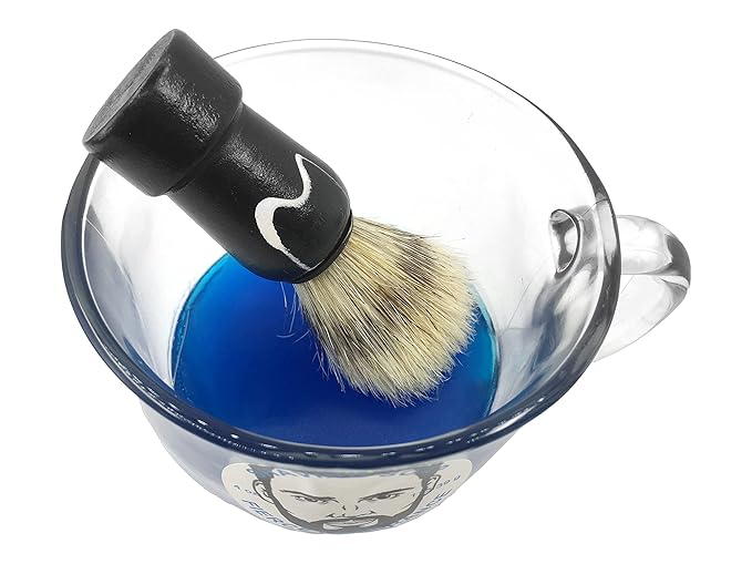Shaving soap and brush set 4 oz Fierce Type fragrance