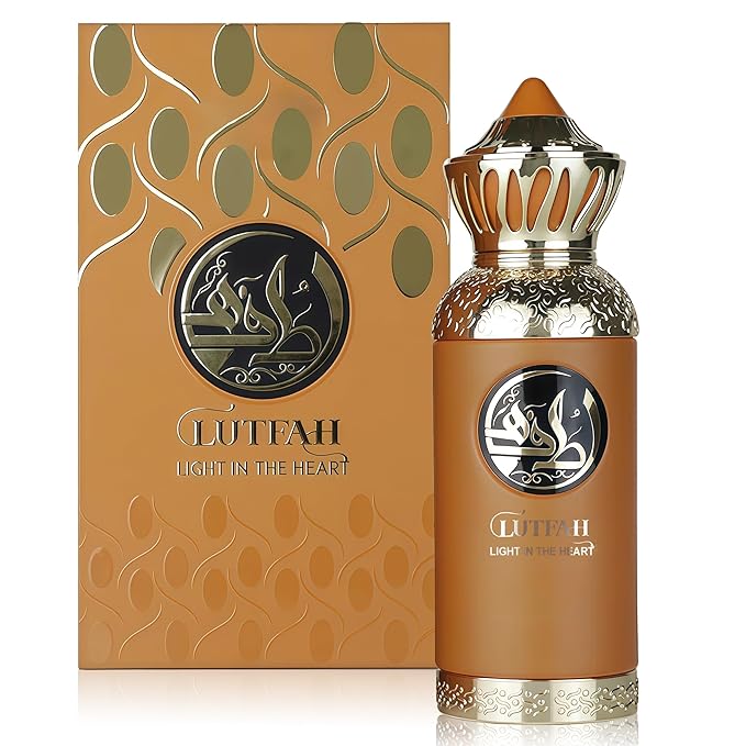 Lutfah Light In The Heart Luxury Cologne for Men - Bergamot,Elemi,Amberoxan-80ml Eau de Parfum - Long Lasting - Versatile Signature - Elite Gift