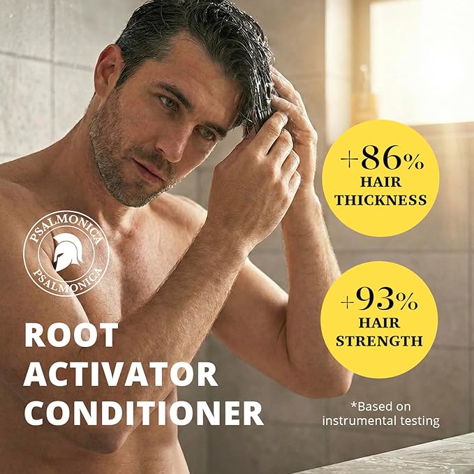 Root Activator Conditioner for Men - Natural Hair Growth Conditioner for Hair Loss and Thinning Hair - Hair Loss RegrowthTreatments for Women Men (300 ml (Pack of 1))