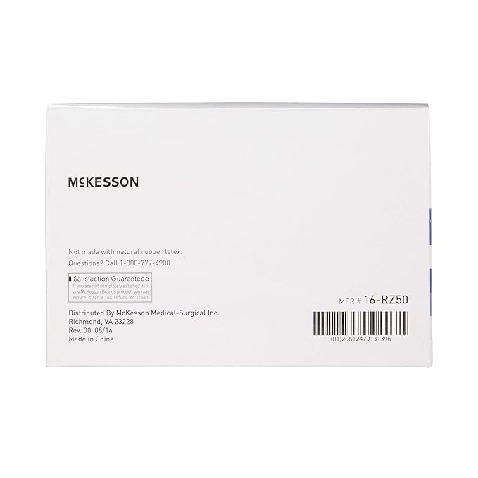 McKesson Disposable Razors [50 Count] – Twin Blade Bulk Shaving Razors for Men & Women, Stainless Steel, Blue, Single-Use for Medical Clinics, Tattoo, Travel, Camping & Salon Care