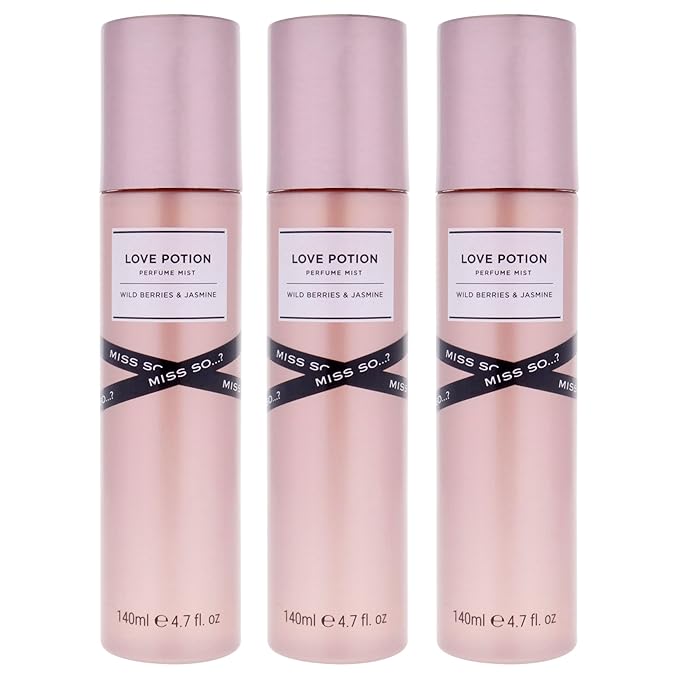 Love Potion Perfume Mist by So…? for Women - 4.7 oz Mist - Pack of 3