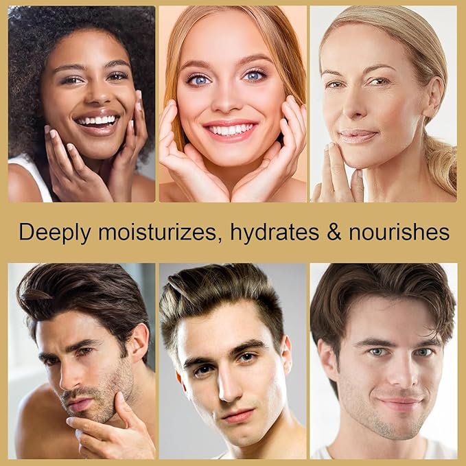 Retinol Collagen Firm & Lift Moisturizer for Face & Neck, Day & Night Anti Aging Facial Cream with Hyaluronic Acid Vitamins A B C E, Tightening Lifting Hydrating Smooth Texture for Women Men, 1.764 oz