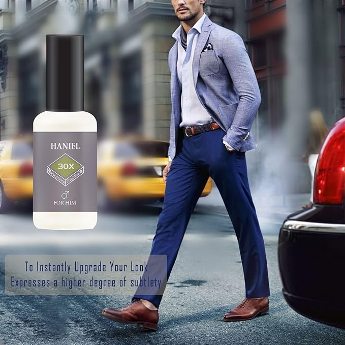 Haniel Pheromone Cologne for Men, Men's Cologne: Urban Sophistication and Timeless Charm - Captivate with Lux Socialite, Allure Her Good Scents